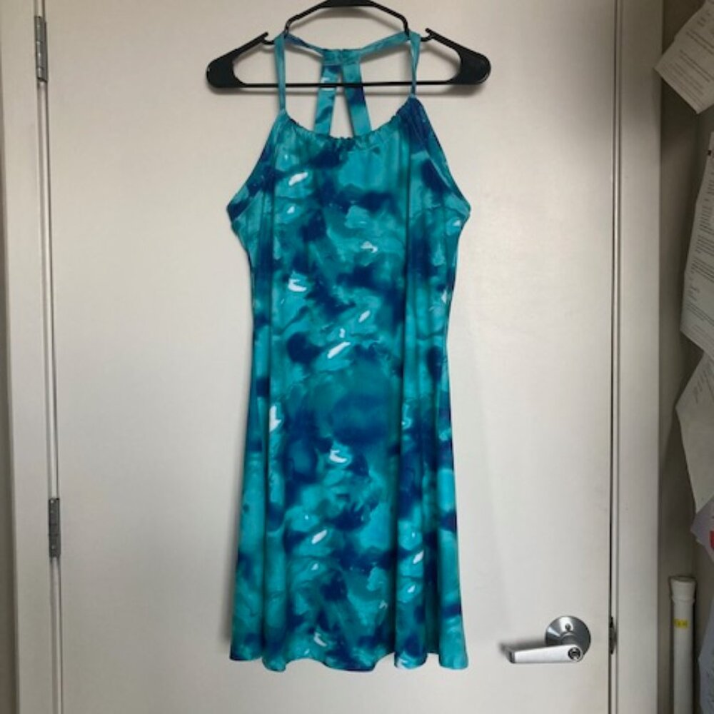 Spandex halter dress M